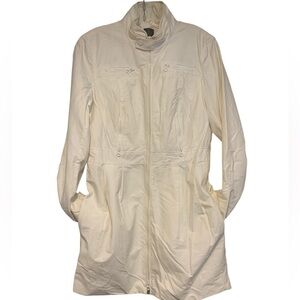 AX Armani Exchange Cream Fitted Trench